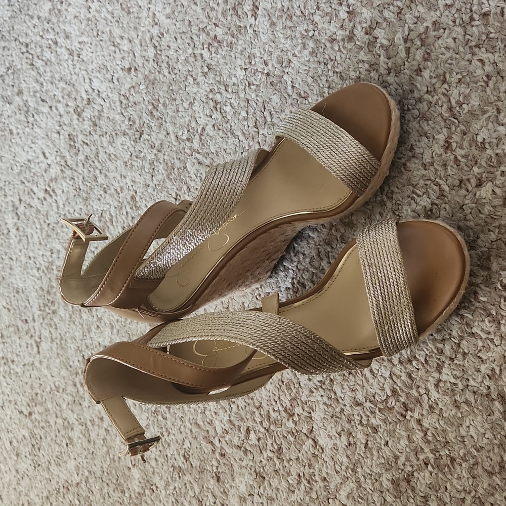 Jessica Simpson wedges